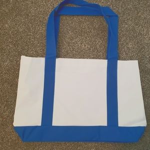 Brand New Large Canvas 18" Shopping Tote